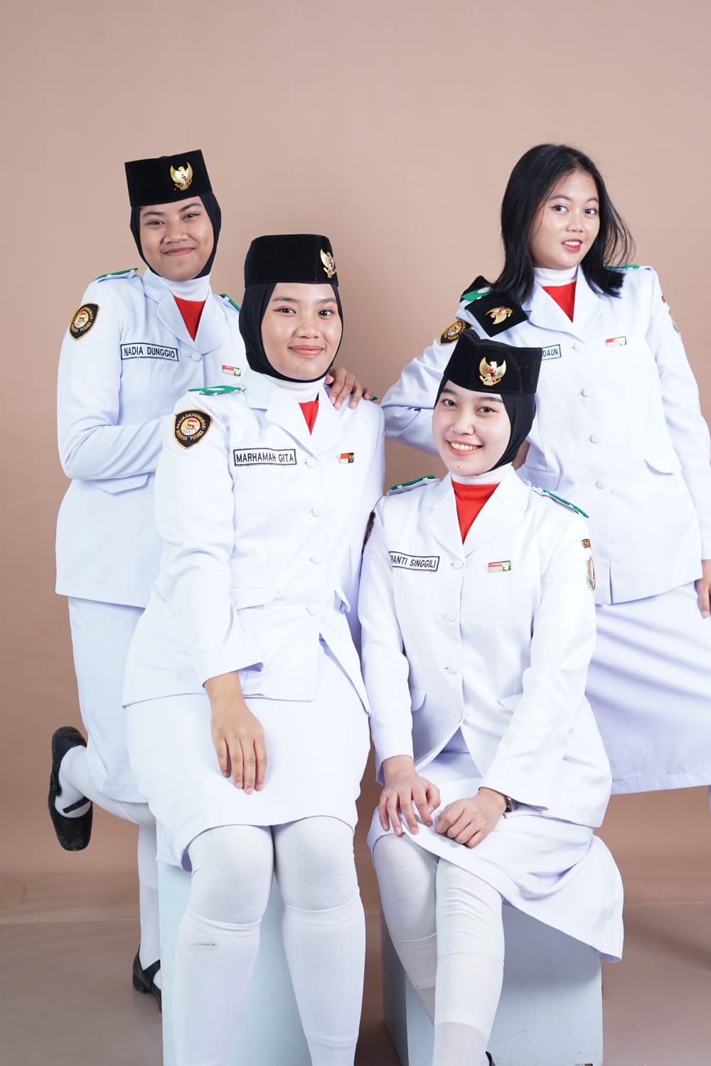 ANGGOTA PASKIBRAKA 17 AGUSTUS, UTUSAN SMKN 5 GORONTALO 