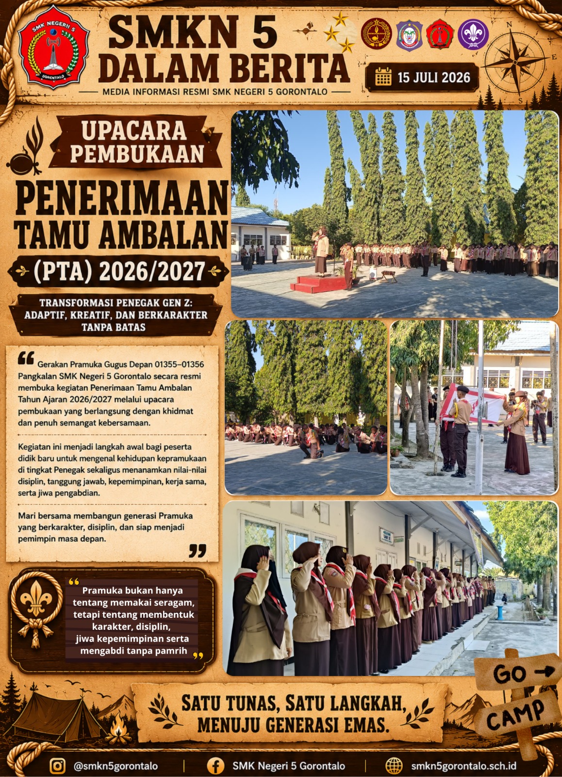 UPACARA PENERIMAAN TAMU AMBALAN (PTA) TAHUN 2026